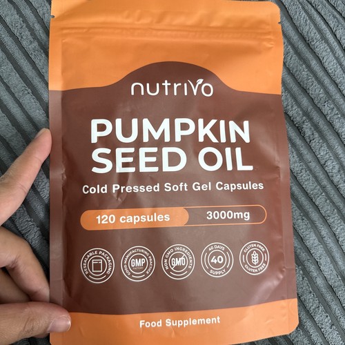 Pumpkin seed oil capsules - pumpkin,