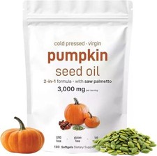 Pumpkin Seed Oil 3000 Mg