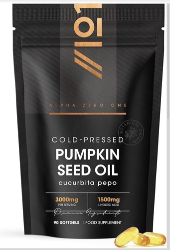 Pumpkin seed oil - seed, capsules