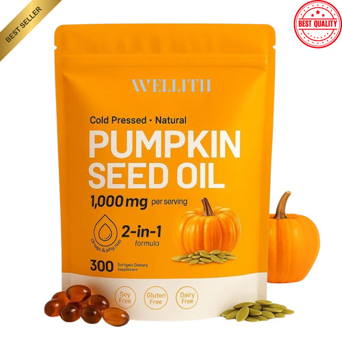 Pumpkin seed oil 1000mg 300 - oil,