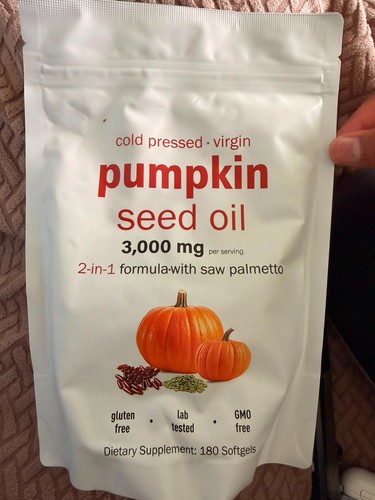 Pumpkin seed oil 1000mg - seed,