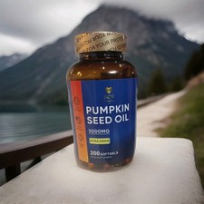Pumpkin Seed Oil 3000mg •