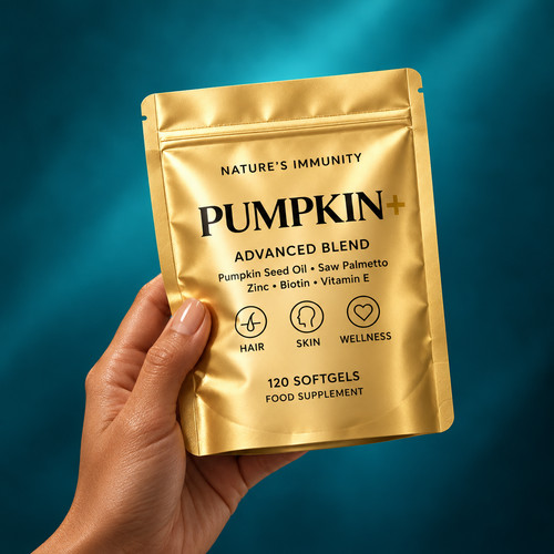 Pumpkin seed oil 3000mg with - pumpkin,