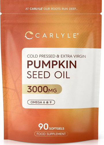 Pumpkin seed oil 3000mg 90 - 3000mg, |