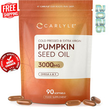 Pumpkin Seed Oil 3000Mg | 90