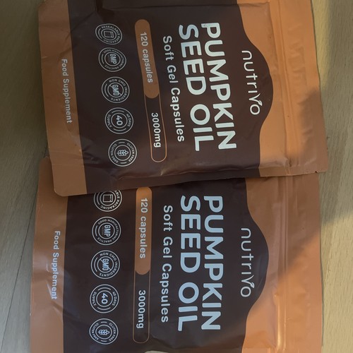 Pumpkin seed oil packs - pumpkin, x2