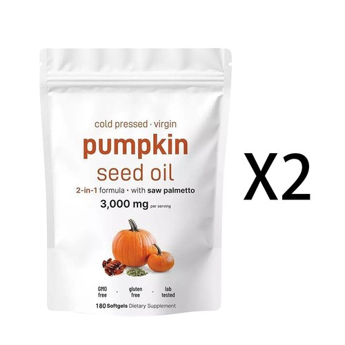 Pumpkin seed oil with - pumpkin,
