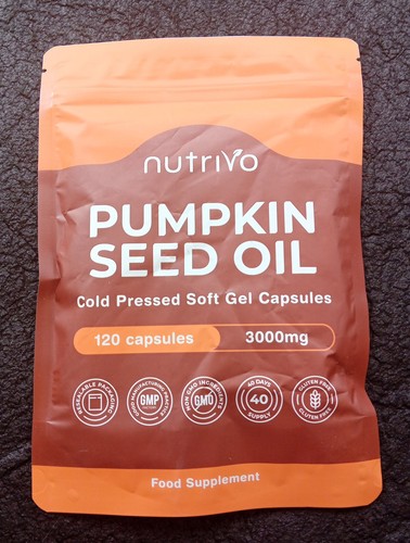 Pumpkin seed oil capsules - pumpkin,